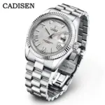 Nuevos relojes mecánicos CADISEN 2025 para hombre, reloj automático con esfera de meteorito de lujo para hombre, semana 100M, reloj japonés MIYOTA 8285 para hombre 1