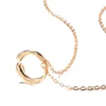 KineL-collar con colgante de circón Natural para mujer, joyería fina diaria de alta calidad, Simple, a la moda, 585 4