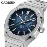 Reloj de buceo CADISEN Retro de lujo zafiro MIYOTA 8215 diseñador alemán hombres relojes mecánicos automáticos 10Bar impermeable luminoso 1