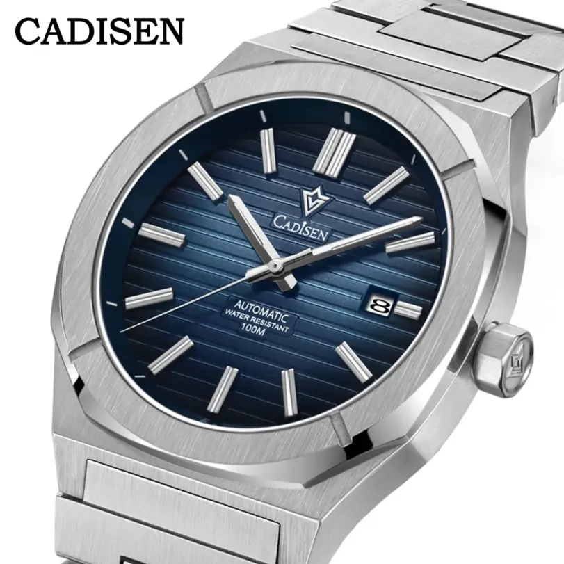 Reloj de buceo CADISEN Retro de lujo zafiro MIYOTA 8215 diseñador alemán hombres relojes mecánicos automáticos 10Bar impermeable luminoso 1 Reloj de buceo CADISEN Retro de lujo zafiro MIYOTA 8215 diseñador alemán hombres relojes mecánicos automáticos 10Bar impermeable luminoso 1
