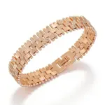 Pulsera de Eslabones Únicos Kinel, Tendencia Actual, Color Oro Rosa 585, para Mujer, Joyería Fina de Lujo, Estilo Étnico, para Novia, Boda, Uso Diario, Novedad 2026 5