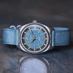 Reloj de Pulsera Mecánico Automático CADISEN 2027 de Acero Titanio con Correa de Lona, Movimiento Japonés MIYOTA 8215, Resistente al Agua 100M, TI-7 Autodyne para Hombre 4