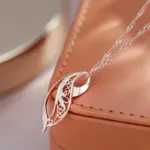 Kinel nueva tendencia collar con colgante brillante moda 585 Color oro rosa joyería étnica de Metal creativa collar diario romántico único 5