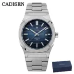 CADISEN 2026 reloj de buceo zafiro MIYOTA 8215 diseñador alemán hombres relojes mecánicos automáticos 10Bar regalo impermeable con caja 1