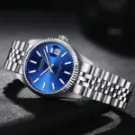 Reloj Mecánico CADISEN para hombre, reloj automático de lujo de marca superior, reloj de negocios de acero inoxidable resistente al agua, reloj Masculino 3