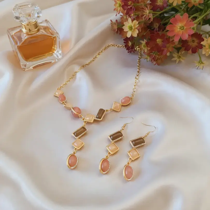 Juego de Joyería Vintage Elegante de 3 Piezas para Mujer, Collar con Borla Cuadrada y Ovalada, Gargantilla de Cristal Brillante, Pendientes de Novia para Boda y Fiesta 1 Juego de Joyería Vintage Elegante de 3 Piezas para Mujer, Collar con Borla Cuadrada y Ovalada, Gargantilla de Cristal Brillante, Pendientes de Novia para Boda y Fiesta 1