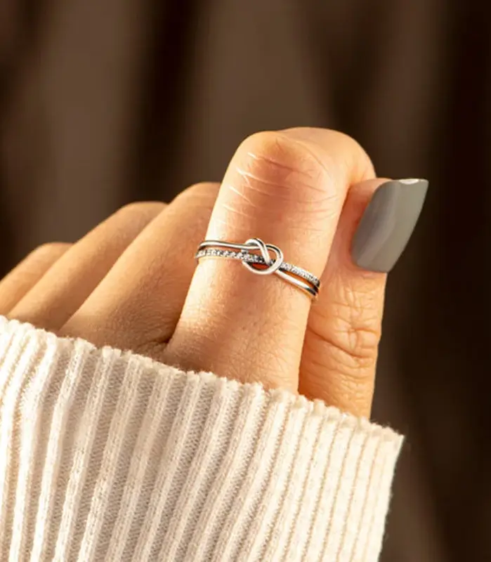 Anillo de moissanita de 100% Plata de Ley 925 Starlight para mujer, joyería de lujo de Color D, regalo, anillo de compromiso, anillo minimalista 2
