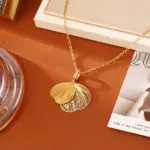 Juego de Joyería Elegante y Moderno de 3 Piezas para Mujer, Collar con Alas de Mariposa, Gargantilla de Metal Clásica, Aretes para Uso Diario Informal, Regalo 2