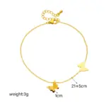 DIEYURO-tobilleras de acero inoxidable 316L para mujer y niña, cadena de pierna, joyería impermeable, regalo de fiesta 2