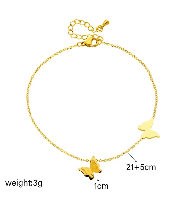 DIEYURO-tobilleras de acero inoxidable 316L para mujer y niña, cadena de pierna, joyería impermeable, regalo de fiesta 2