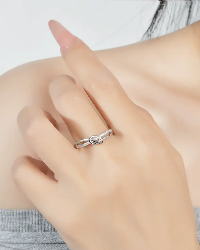 Anillo de moissanita de Color TY D para mujeres y hombres, Plata de Ley 925, anillo de boda de cielo estrellado, piedras preciosas de laboratorio, joyería fina minimalista 2