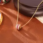 Juego de Joyería Elegante de 3 Piezas para Mujer, Collar de Tres Hileras Lleno de Diamantes, Gargantilla de Cristal Brillante, Pendientes para Uso Diario y Fiestas 2