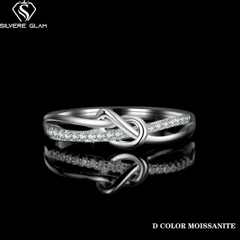 Anillo de moissanita de Color TY D para mujeres y hombres, Plata de Ley 925, anillo de boda de cielo estrellado, piedras preciosas de laboratorio, joyería fina minimalista 1 Anillo de moissanita de Color TY D para mujeres y hombres, Plata de Ley 925, anillo de boda de cielo estrellado, piedras preciosas de laboratorio, joyería fina minimalista 1