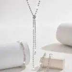Conjunto de joyería para mujer, collar geométrico, pendientes, pulsera, adecuado para regalos de boda, fiesta y Festival, 3 uds. 3