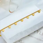 DIEYURO-tobilleras de mariposa de Color dorado de acero inoxidable 316L para mujer y niña, cadena para pierna de nueva tendencia, joyería que no se decolora, regalo para fiesta 5