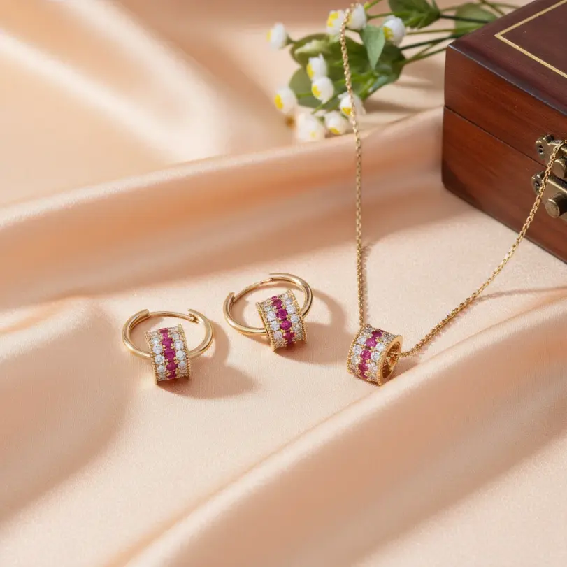 Juego de Joyería Elegante de 3 Piezas para Mujer, Collar de Tres Hileras Lleno de Diamantes, Gargantilla de Cristal Brillante, Pendientes para Uso Diario y Fiestas 1 Juego de Joyería Elegante de 3 Piezas para Mujer, Collar de Tres Hileras Lleno de Diamantes, Gargantilla de Cristal Brillante, Pendientes para Uso Diario y Fiestas 1