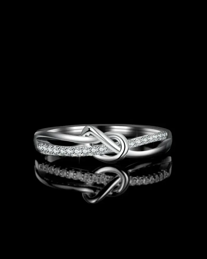 Anillo de moissanita de 100% Plata de Ley 925 Starlight para mujer, joyería de lujo de Color D, regalo, anillo de compromiso, anillo minimalista 1